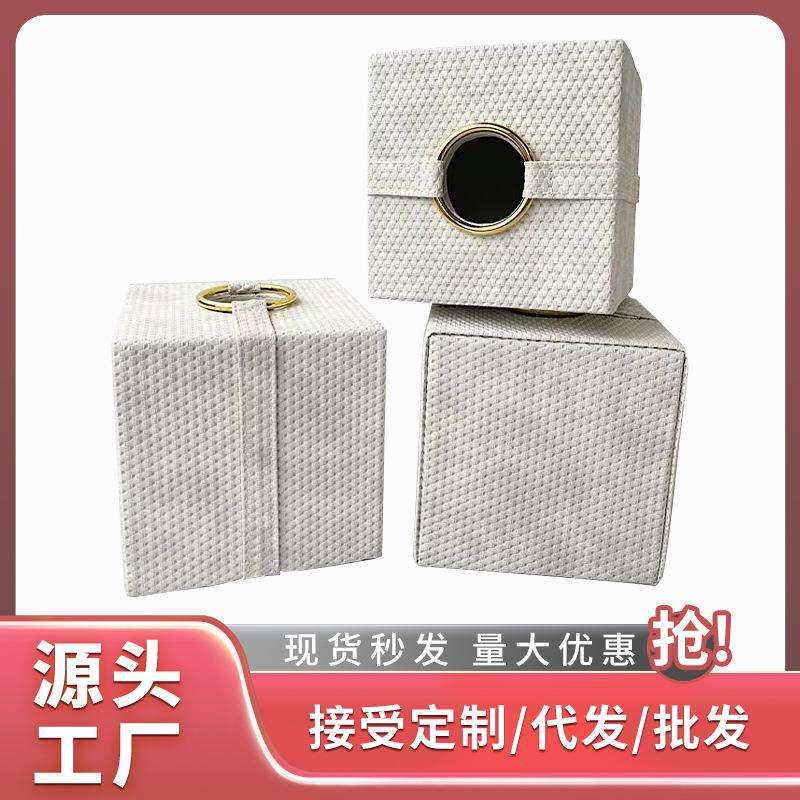 纸巾盒客厅轻奢创意摆件商用简约现代奢华时尚餐巾抽纸盒