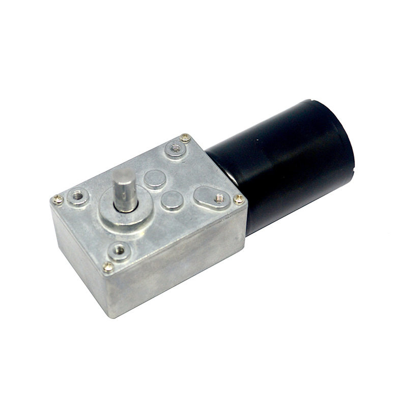定制蜗杆电机 无刷马达 自锁 可定制参数 低噪音 58mm 24V