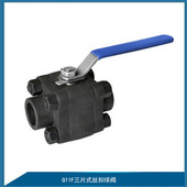 3000WOG三片式 球阀Q11F 16P 2000 手动不锈钢锻钢球阀Q11F 16C