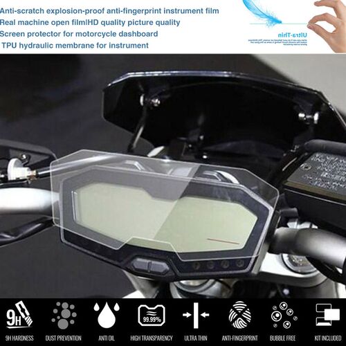 新品适用摩托车仪表保护膜MT-07vMT07FZ-072014-2017液晶仪表护膜