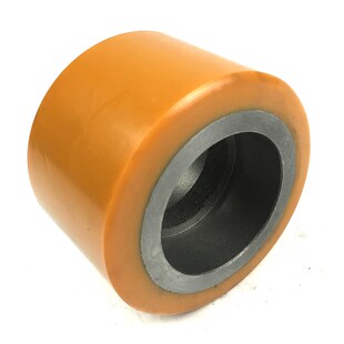 极速爆品品厂促林德k手动液压车轮脚轮M20M25M30堆高机转向轮大小