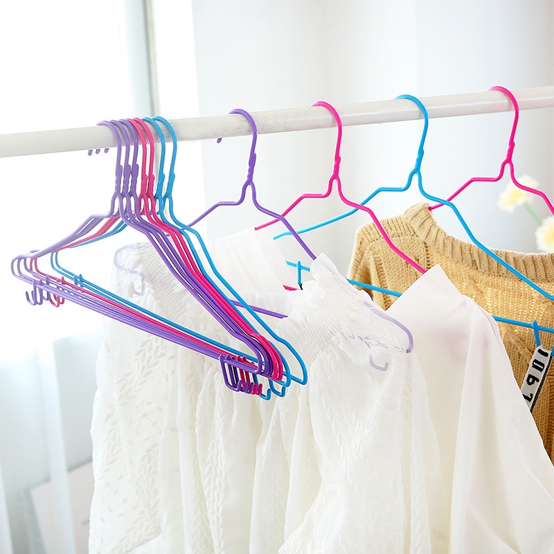 极速10个装衣架家用挂衣架卧室晾衣架子晒衣架衣服W撑子宿舍学生