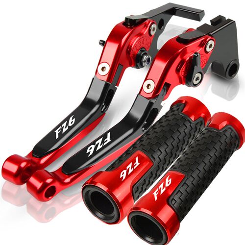 新品适用R1手柄R3雅马哈Rr6改装R15配件R25刹车FZ1N牛角FZ6N手把F