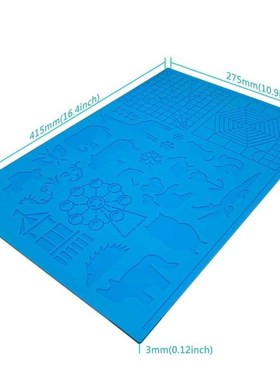 极速Dikale 3D Peln Mat 3D Printing Pen Large Silicone Design