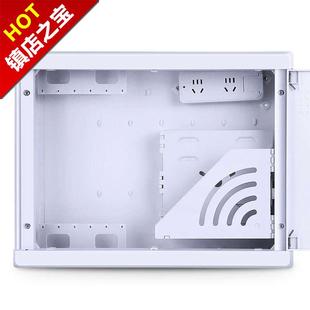 极速集线箱遮挡盒多媒体信息w网络箱家用暗装弱电箱光纤收纳w盒火