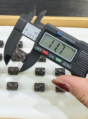 极速黑檀桶珠无相l配件手工diy文玩时尚配饰佛珠手串S352