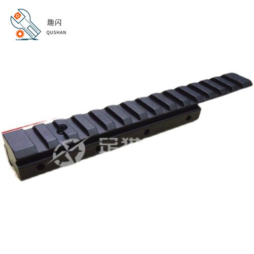 极速金属支架鱼骨j导轨11mm转20mm瞄具增高轨道镜桥转接皮轨准镜