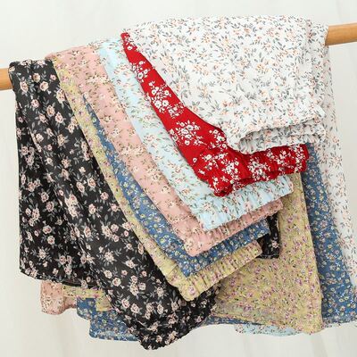 极速High Waist Skirt Skirts Fzor Women Flower Overskirt 2023