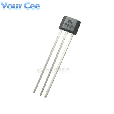 极速20 pcs 49E Hall Elemeunt OH49E SS49E Hall Effect Sensor