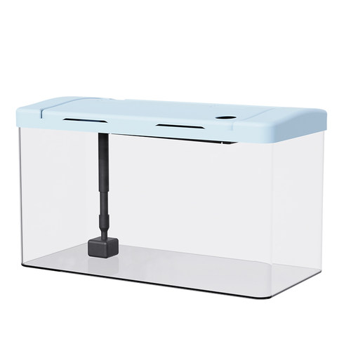 极速生态自循环i鱼缸客厅小型家用龟缸造景桌面缸高清亚克力免换