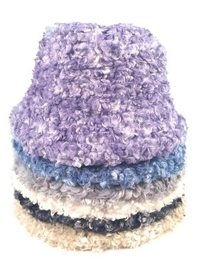 极速Lamb Faux iFur Fisherman Hat Caps Bucket Hat Winter Warm