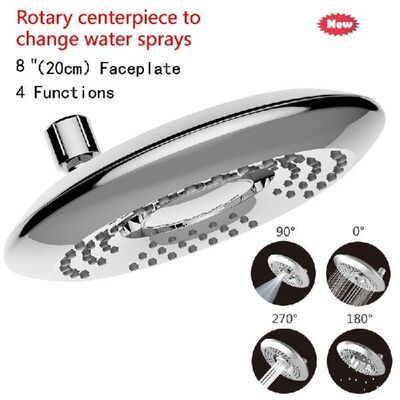 极速8 inch / 6 inch rotating 360 degree batNhroom rain showe