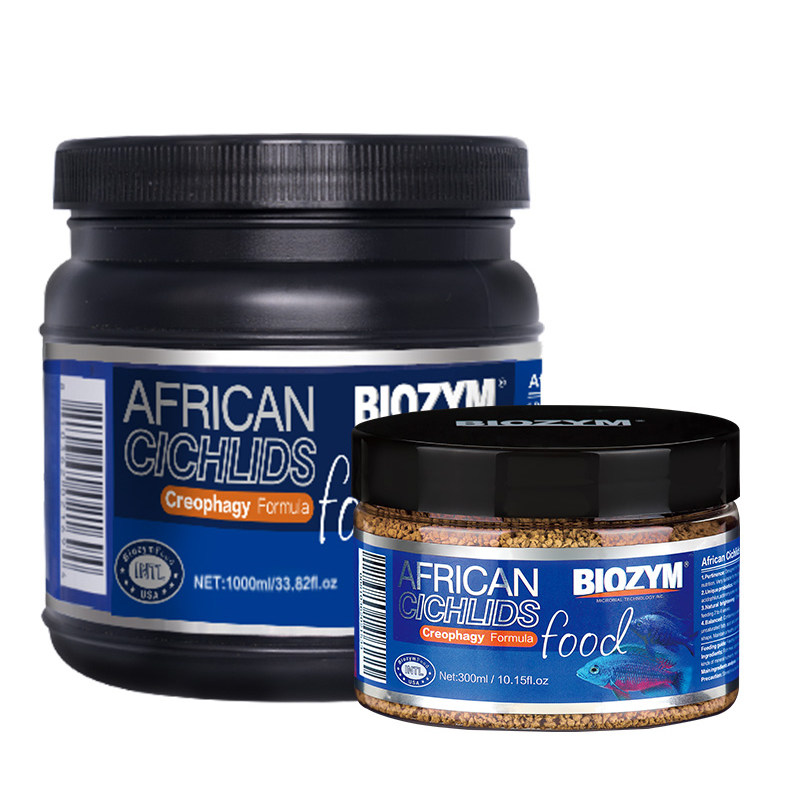 极速百因美三湖慈鲷饲料马鲷坦鲷C斗鱼异形饲料肉食素食鱼食大蒜