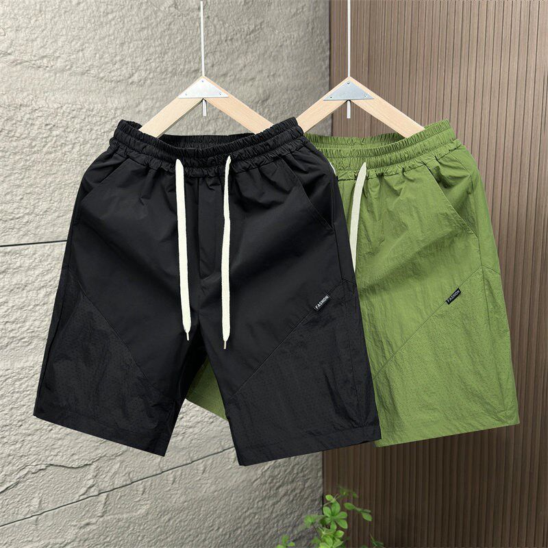 极速300斤加肥加大码短裤男夏季D外穿速干裤胖子宽松五分休闲运动