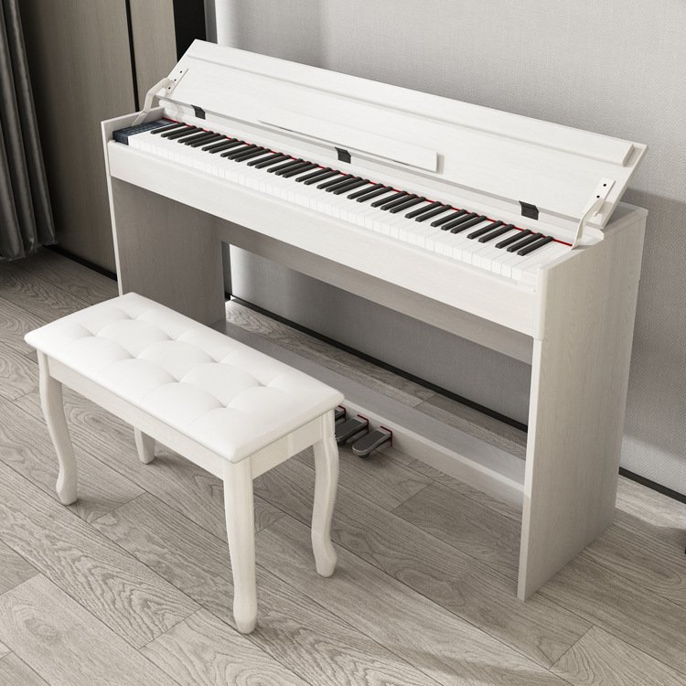 极速电子钢琴成人88键重锤智能数码电钢成人钢琴 蓝X牙简易电子琴