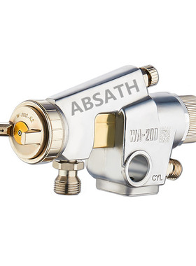 极速现货wa-20k0自动喷漆枪往复式皮革陶瓷釉喷枪WA-200流水线喷