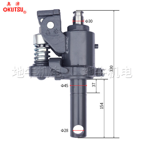极速厂销手动液压堆高机油缸诺力奥F津油缸搬运堆高车千斤顶金茂