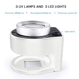 极速rtable Metal Magnifsier Folding Scale Sewing Magnifying