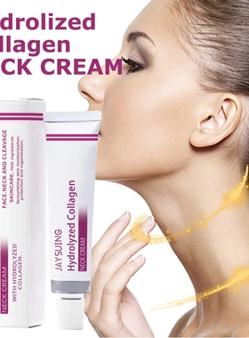 Hydrolysed Collagen Neck Cream smoothes and shapes the swan