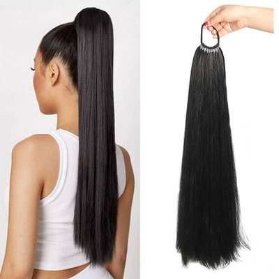 wigs for women inch long straight ponytail natural altered h