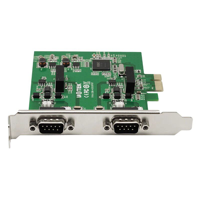 宇泰高科PCI-E转2口CAN卡串口卡