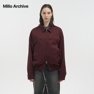 街头通勤外套 棉制拉链翻领夹克男女同款 Millo Archive早春新品