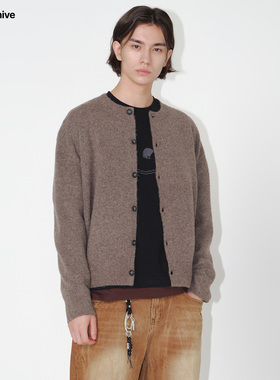 [宋仲基同款]Millo Archive25秋冬新款针织开衫时尚休闲毛衣