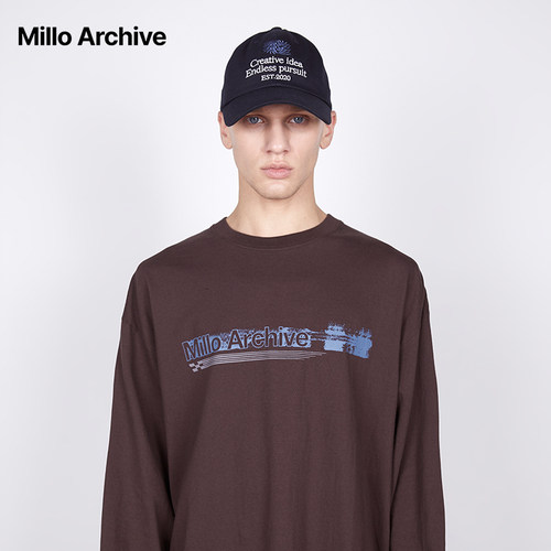 MilloArchive棒球帽中性刺绣