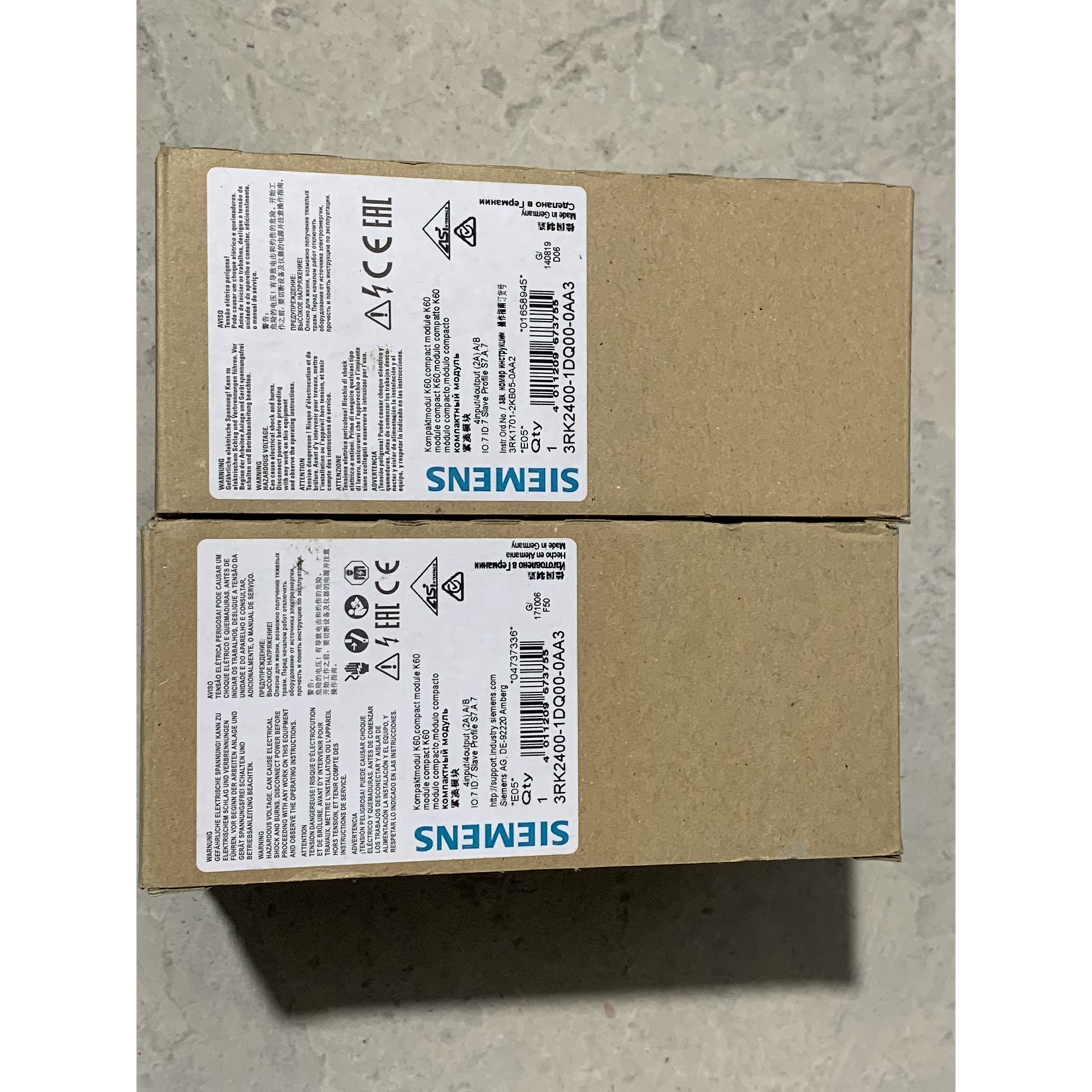 询价再拍 3RK2400-1DQ00-0AA3全新原包装议价