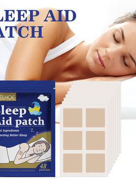 Sleep patch soothes the body, improves sleep comfort, cares