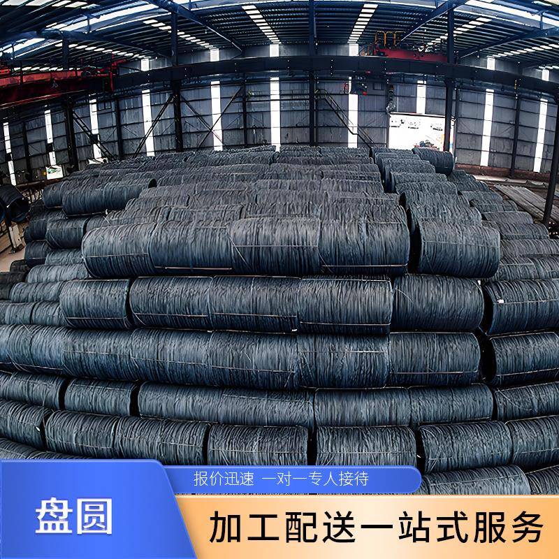 唐山盘圆热轧圆线材建筑用高线Q55B建筑高线现货价格可议高线