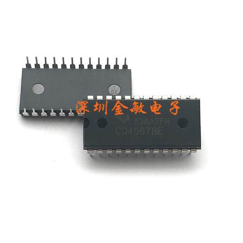 CD4067BE TI DIP24 全新原装