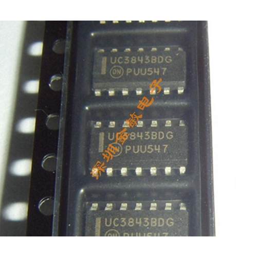 UC3843BDR2G UC3843BDG UC3843B SOP14 电源管理芯片原装正品直拍