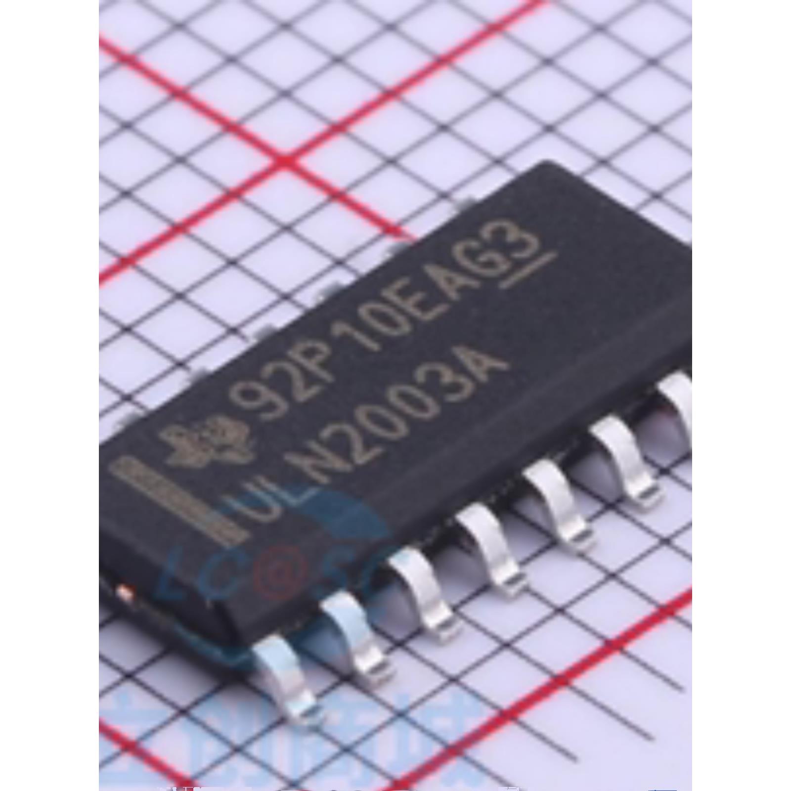 进口| ULN2003ADR SOP-16 TI德洲 原装 窄体3.9mm ULN2003A