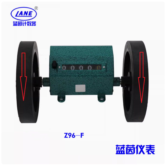 厂家直销蓝茵Z96-F反转计米器计码器逆时针转动表