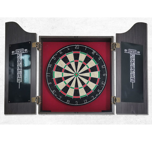 dartboard  cabine飞镖靶盘护箱飞镖箱镖靶箱飞镖保护箱MDF实木款