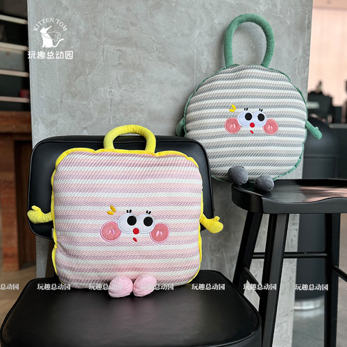 多巴胺冰丝抱枕被子两用空调毯子