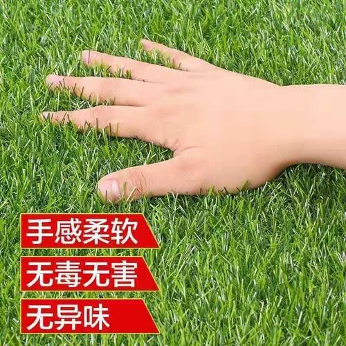 德国精工仿真草坪人工塑料假草皮户外人造幼儿园地垫工程围挡绿植