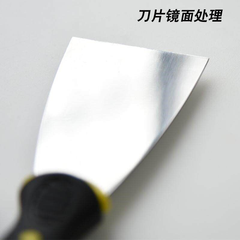 速发油灰刀漆工灰铲扁产子刀刮刀劈刀刮墙用不锈钢腻子挥披批灰刀