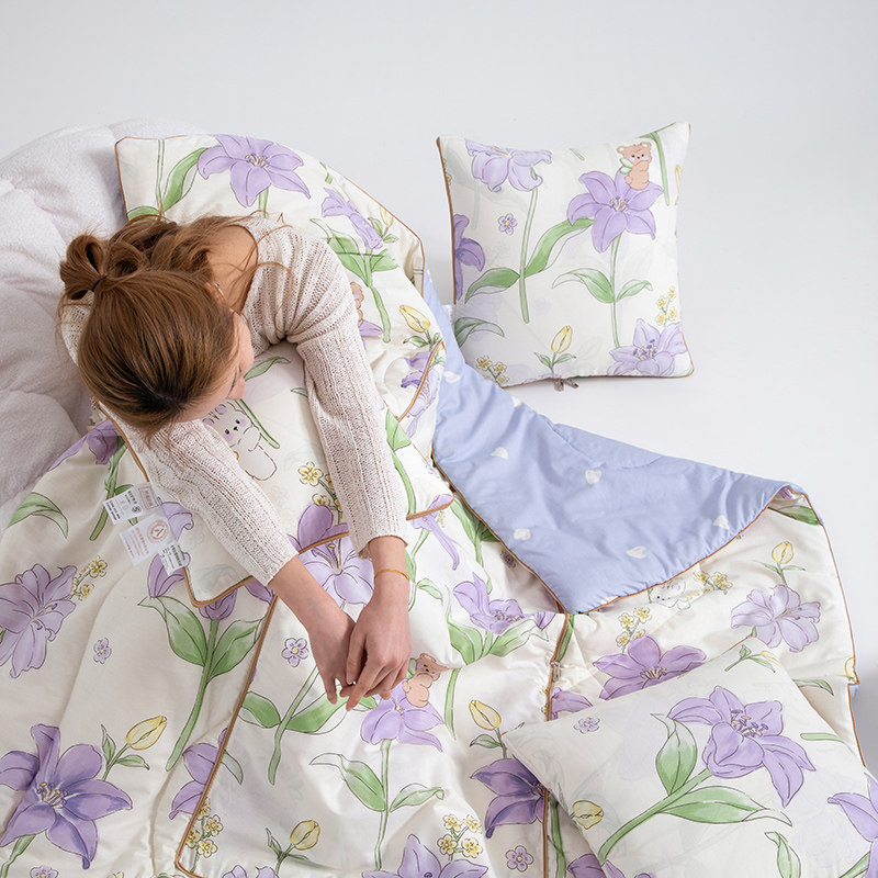 速发全棉抱枕 被子两用车用午睡毯子二合一空调枕头被折叠靠枕夏,居家布艺,抱枕被,淘宝优惠券,粉丝福利购,淘宝优惠卷