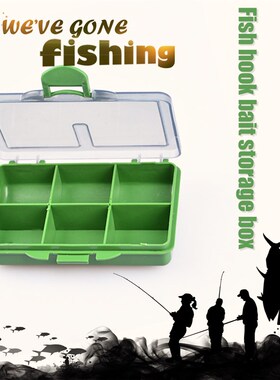 速发Multi-ot Lures Bt Hooks Case Box Fishig Te s St