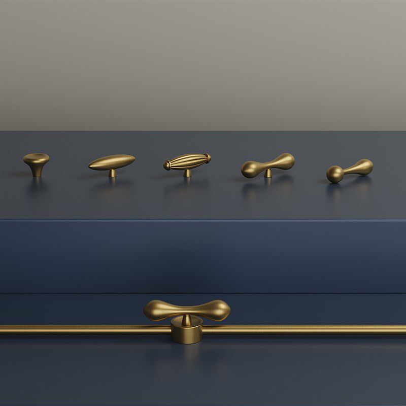 速发专属黄铜拉丝衣柜门长拉手酒店会厅大门实木包厢单门黑色把手