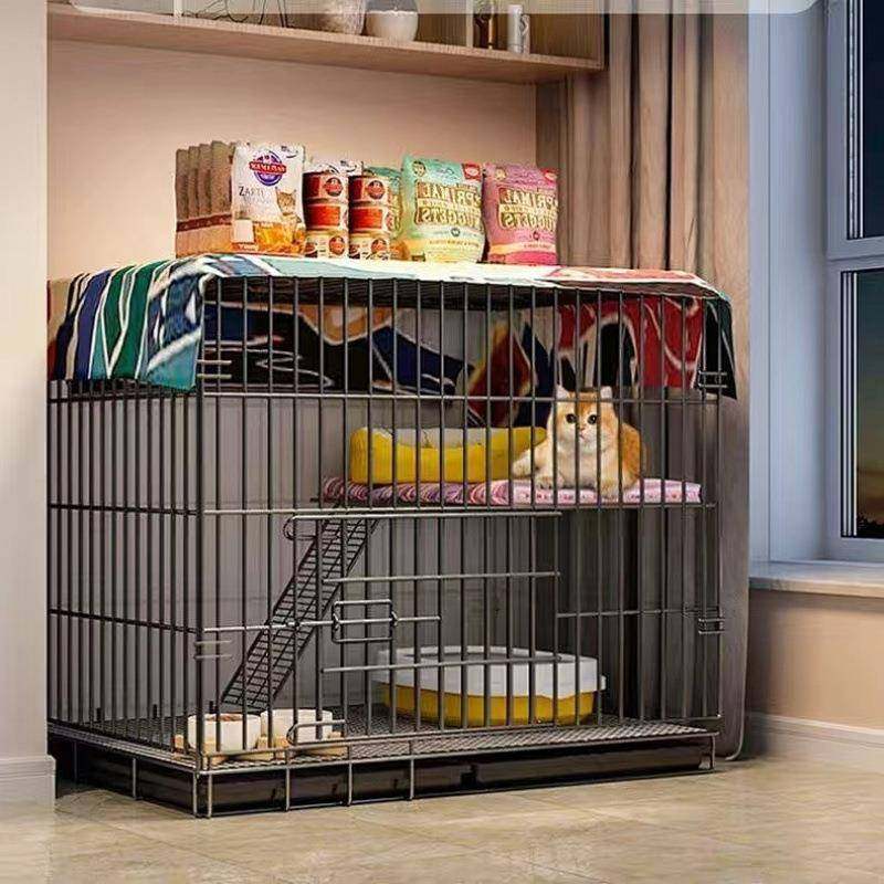 拉车套罩猫笼子家用带厕所一体室内两层不占地方超大自由空间猫舍,厨房/烹饪用具,调料置物架,淘宝优惠券,粉丝福利购,淘宝优惠卷