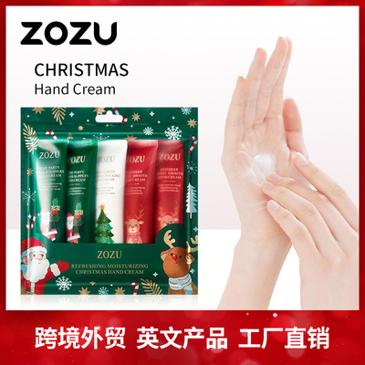 Christmas Hand Cream Set Refreshing Moisturising Replenishin