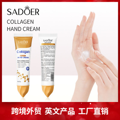 Collagen Hand Cream hydrates, moisturises and protects again