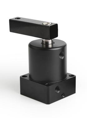 90度旋转夹紧下压转角压紧气缸夹具ACKL25 SRC32 ACKR40X90 50 63