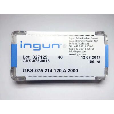 INGUN英钢探针/75mil大四爪/GKS075 214 120 A2000/每包100支包装