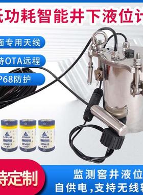 低功耗智能井下液位计电导率仪pH仪监测窨井液位电导率仪pH仪