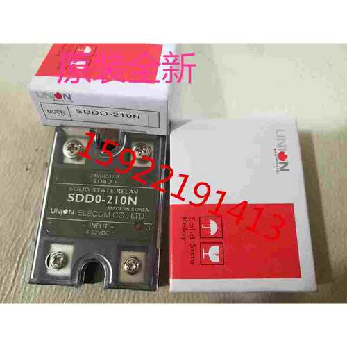 韩国UNION ELECOM固态继电器SSR全新原装 SDD0-210N SDDO-210N