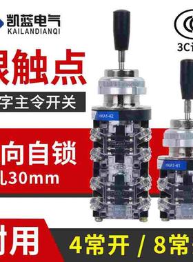 红开十字摇杆开关 HKA1-42(LSS1-42)HKA1-41(LSS1-41) 四向自锁